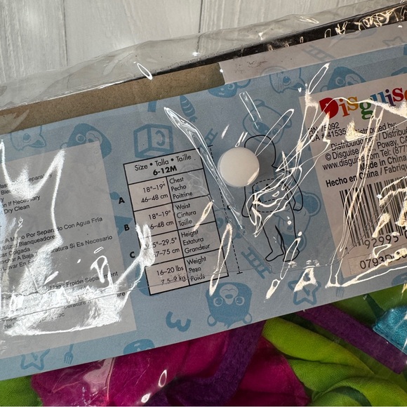 Disguise Cocomelon Toddler Jumpsuit & Headpiece Costume Size 6-12M - Picture 5 of 5